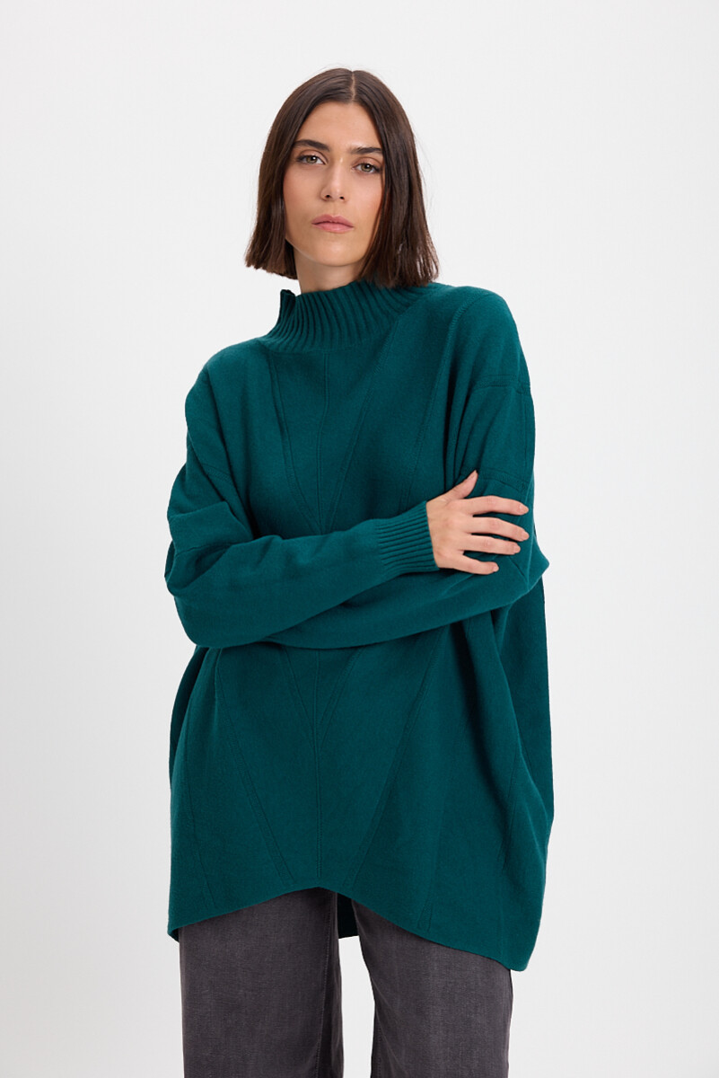 Sweater Luna - Verde Oscuro 