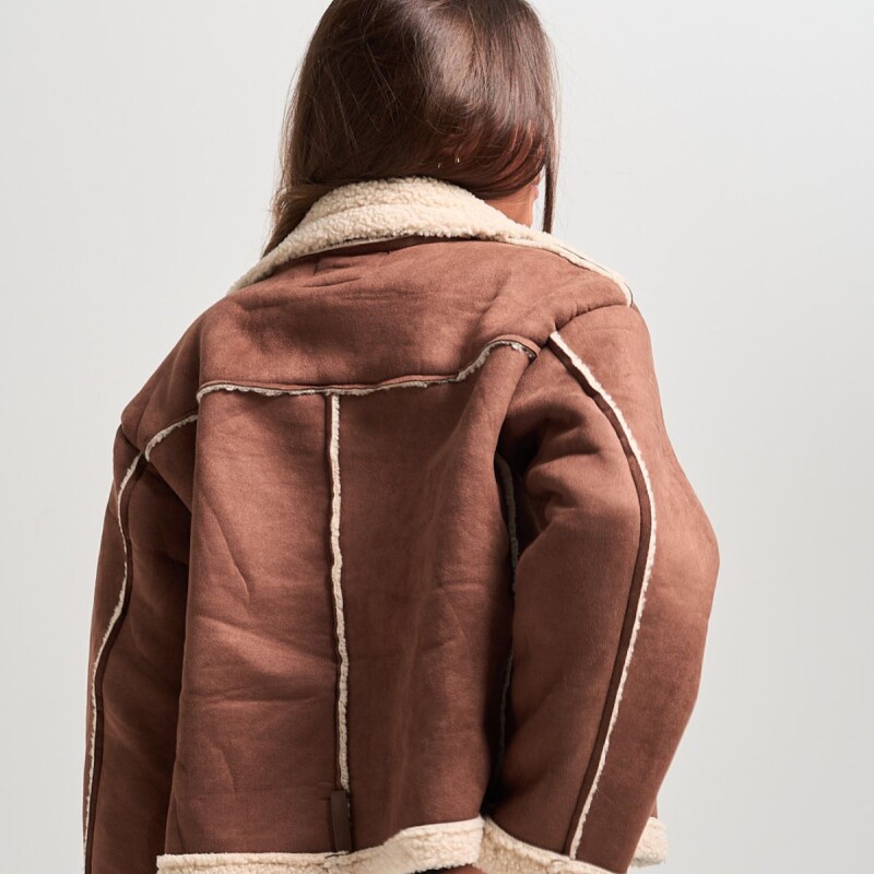 Chaqueta Gamulán Slowly Beige