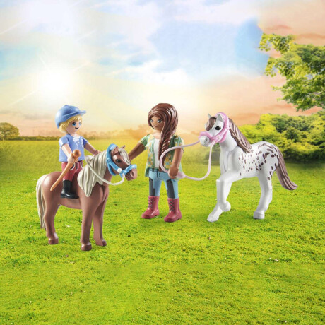 Establo de Caballos Playmobil con Figuras 100 Piezas