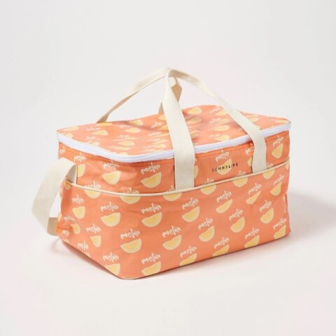 Conservadora térmica 31,5L impermeable Melón
