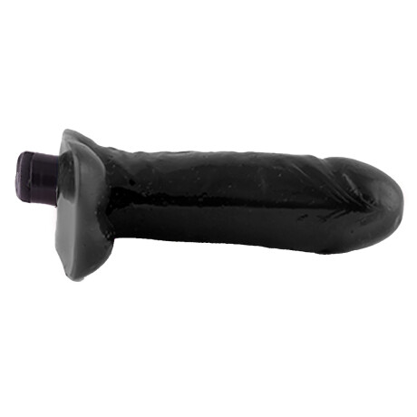 Mini Pene Con Micro Vibro Negro