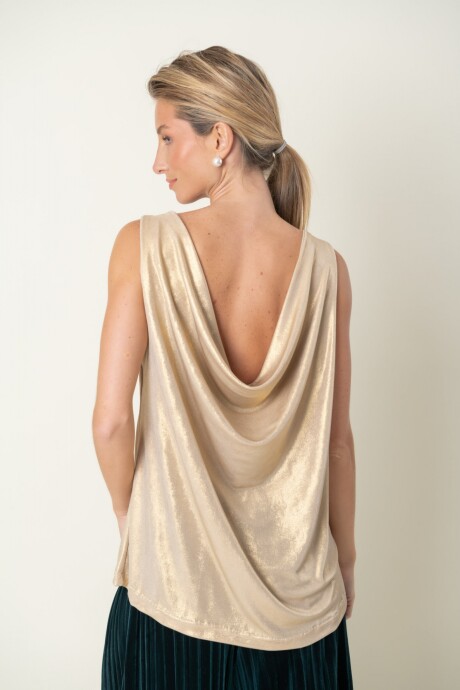 BLUSA JADEITA Dorado