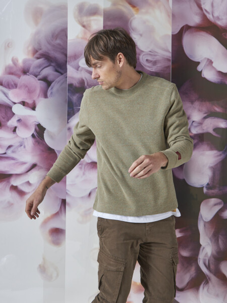 FLEECE PALERMO MULTICOLOR VERDE