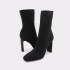 FAELORA BROWN OVERFLOW KNIT TEXTILE BLACK