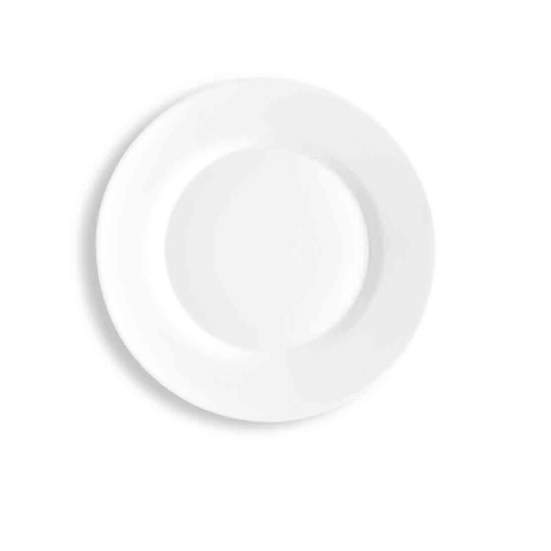 Plato Hondo Toledo Blanco 23 cm – Diseño Clásico GE PLATO HONDO TOLEDO 23 CM