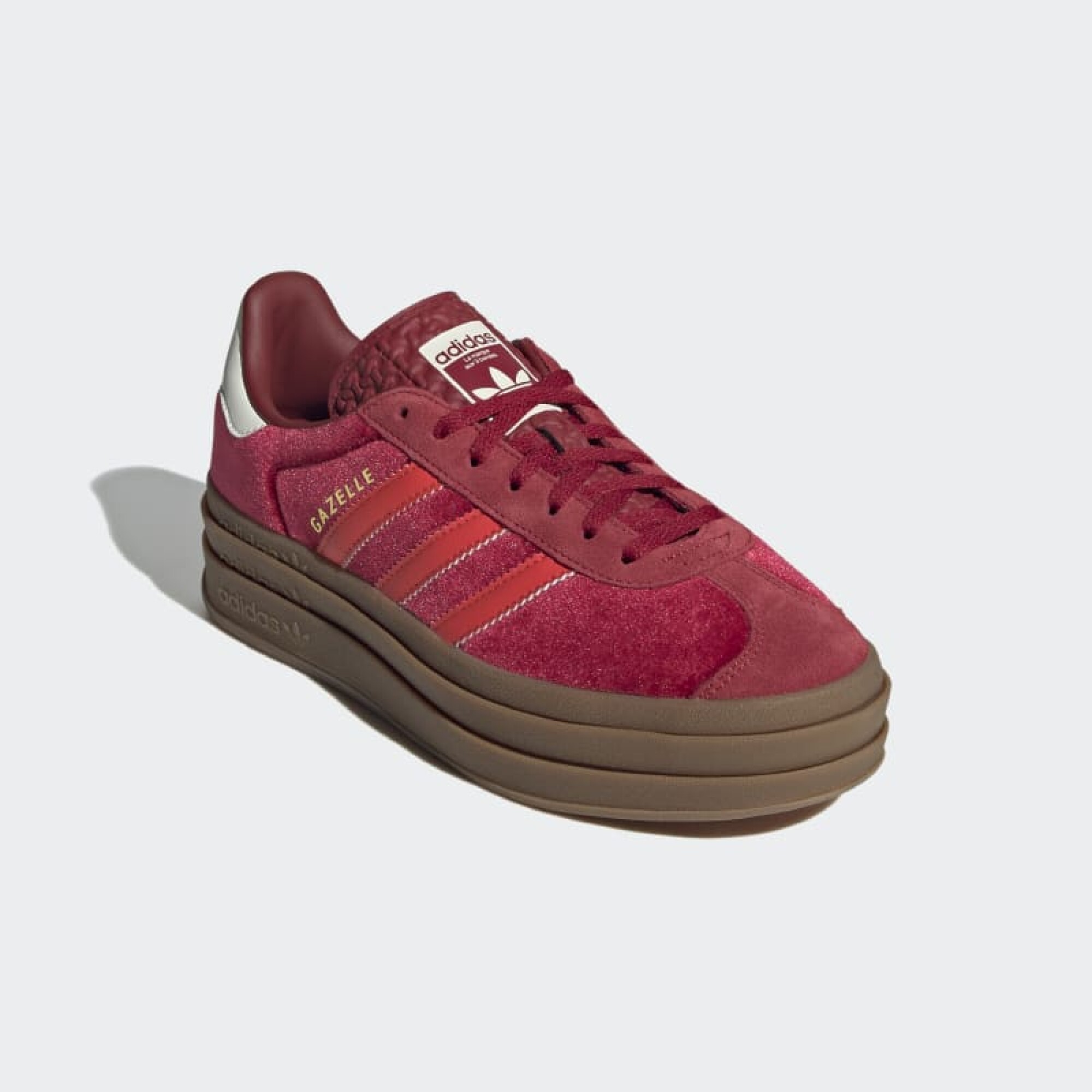 Championes Adidas Gazelle Bold Rojo — Pricebox