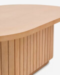 Mesa de centro Licia de madera maciza de mango 120 x 60 cm
