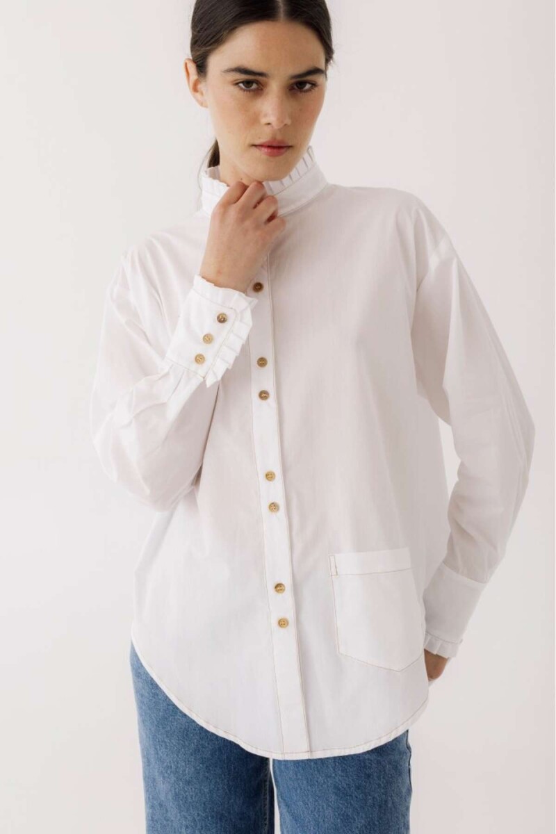 Camisa OTA Poplin - Blanco 