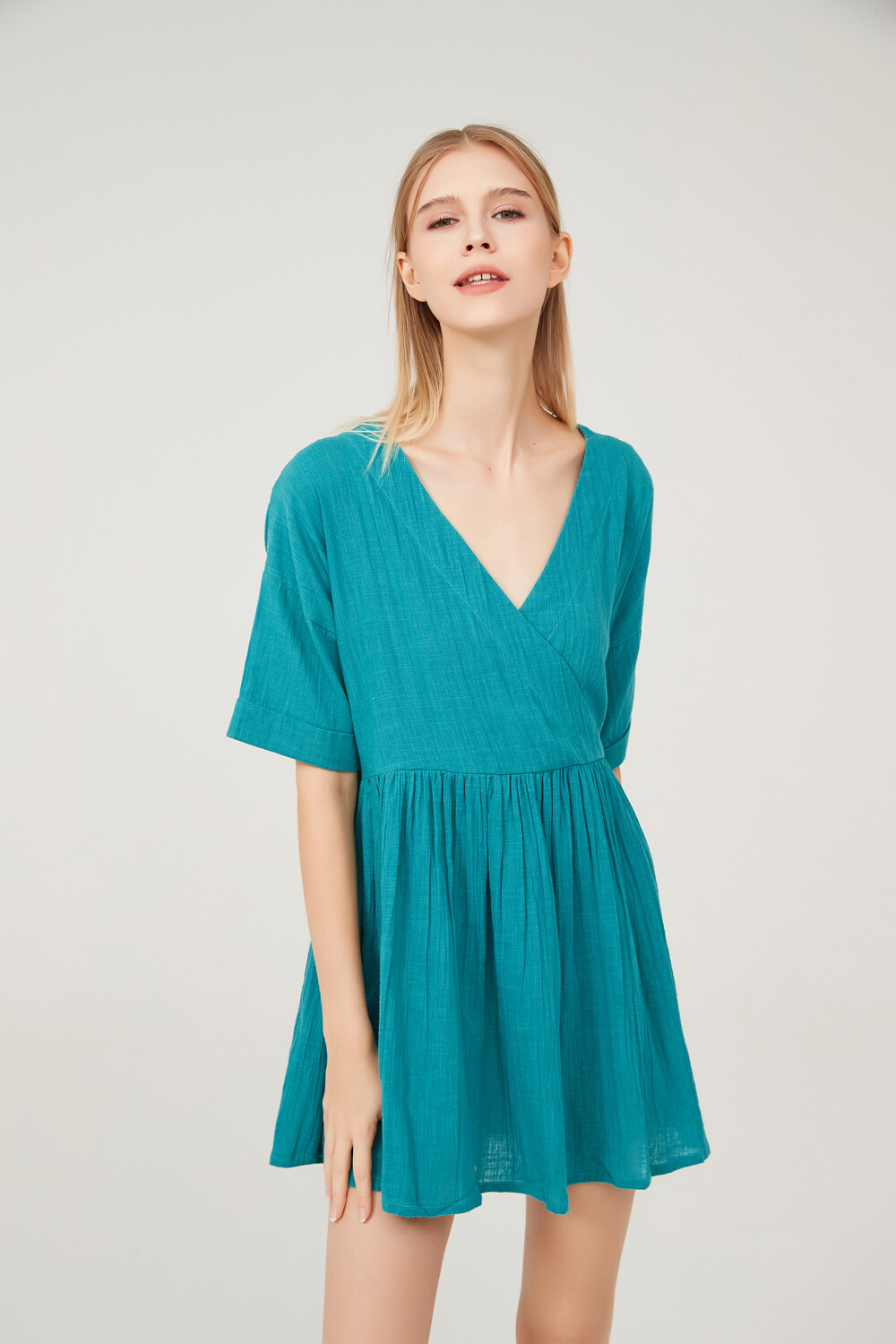 Vestido Radhi Verde Jade
