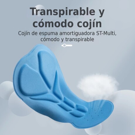 Calza Corta Con Tiradores Ciclismo Rockbros 2XL 001