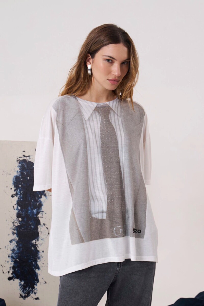 REMERA JACKSON Blanco