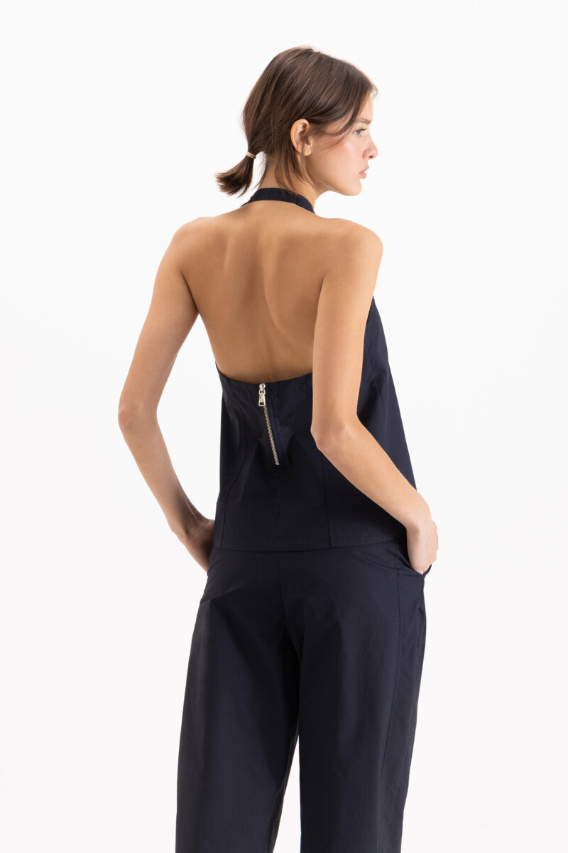 TOP LUCILLE Azul Marino
