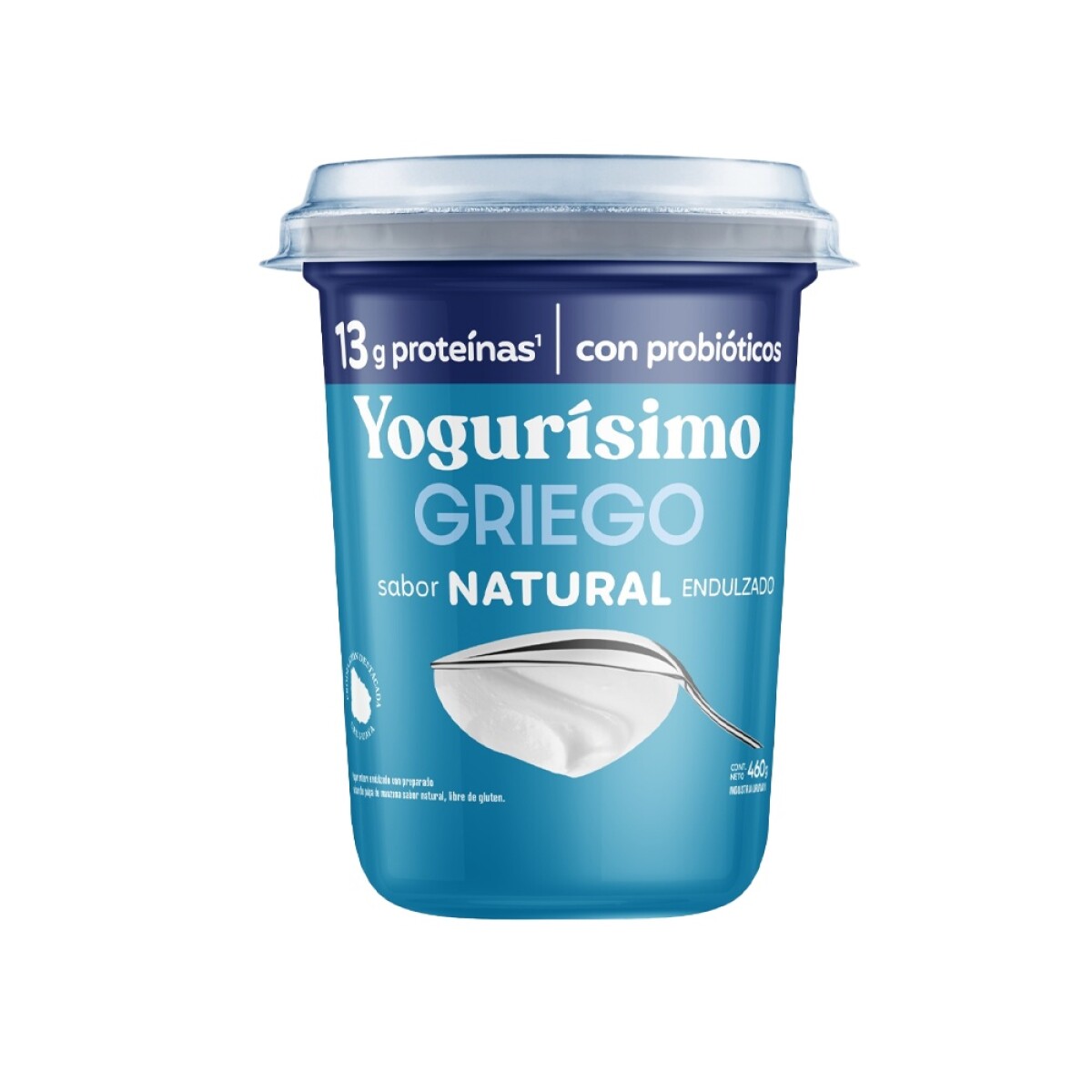 Yogurisimo griego natural endulzado 460g 