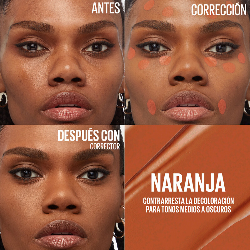 Corrector De Color Instant Age Rewind Maybelline Naranja Corrector De Color Instant Age Rewind Maybelline Naranja