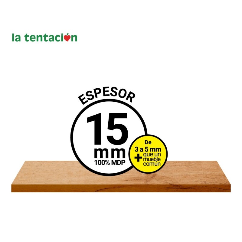 Aparador Bargueño Buffet Living 3p Premium® 15mm Aparador Bargueño Buffet Living 3p Premium® 15mm