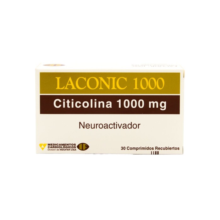 LACONIC 1000 MG. CJ X 30 COMP. REC. única