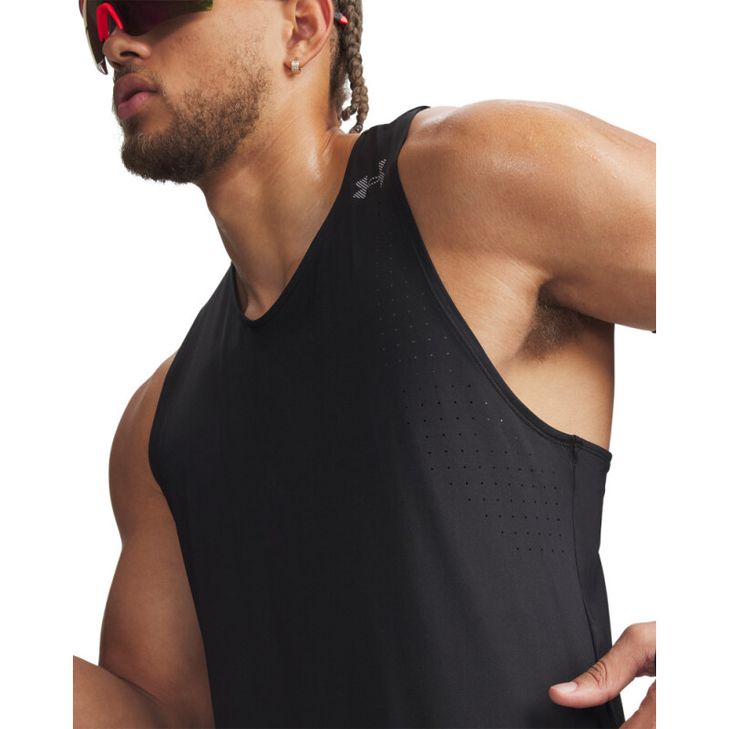 UA Velociti Pro Singlet-GRN BLK-001