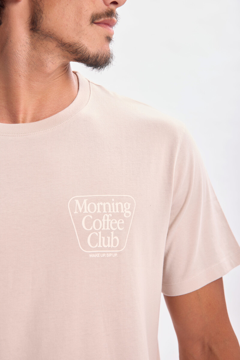 Remera estampa - Morning Visón 