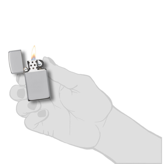 Encendedor Slim ZIPPO 1610 Plata 0