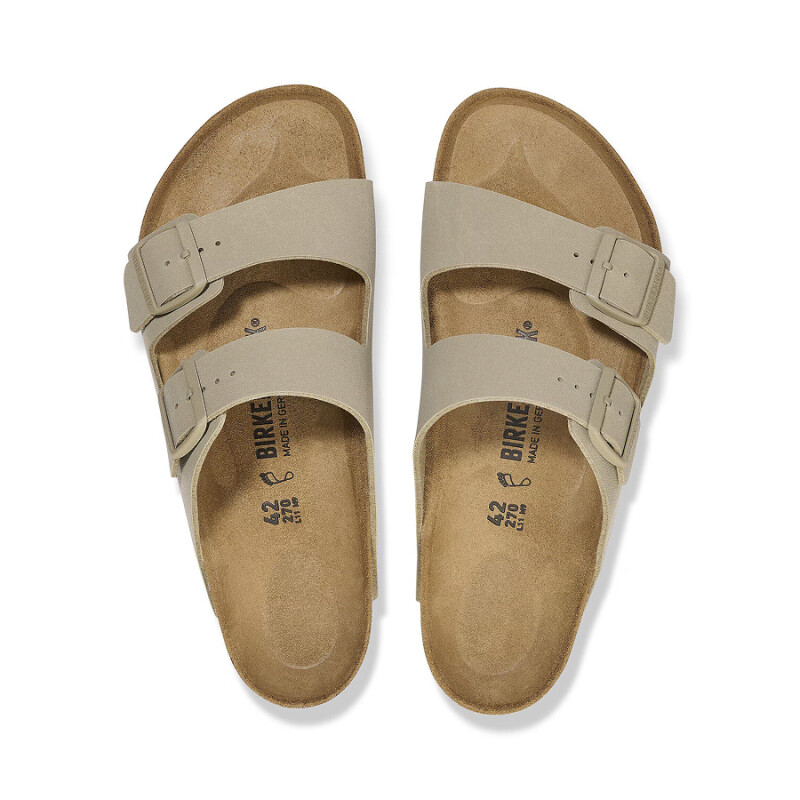 Sandalias Birkenstock Arizona Bf Faded Khaki Sandalias Birkenstock Arizona Bf Faded Khaki