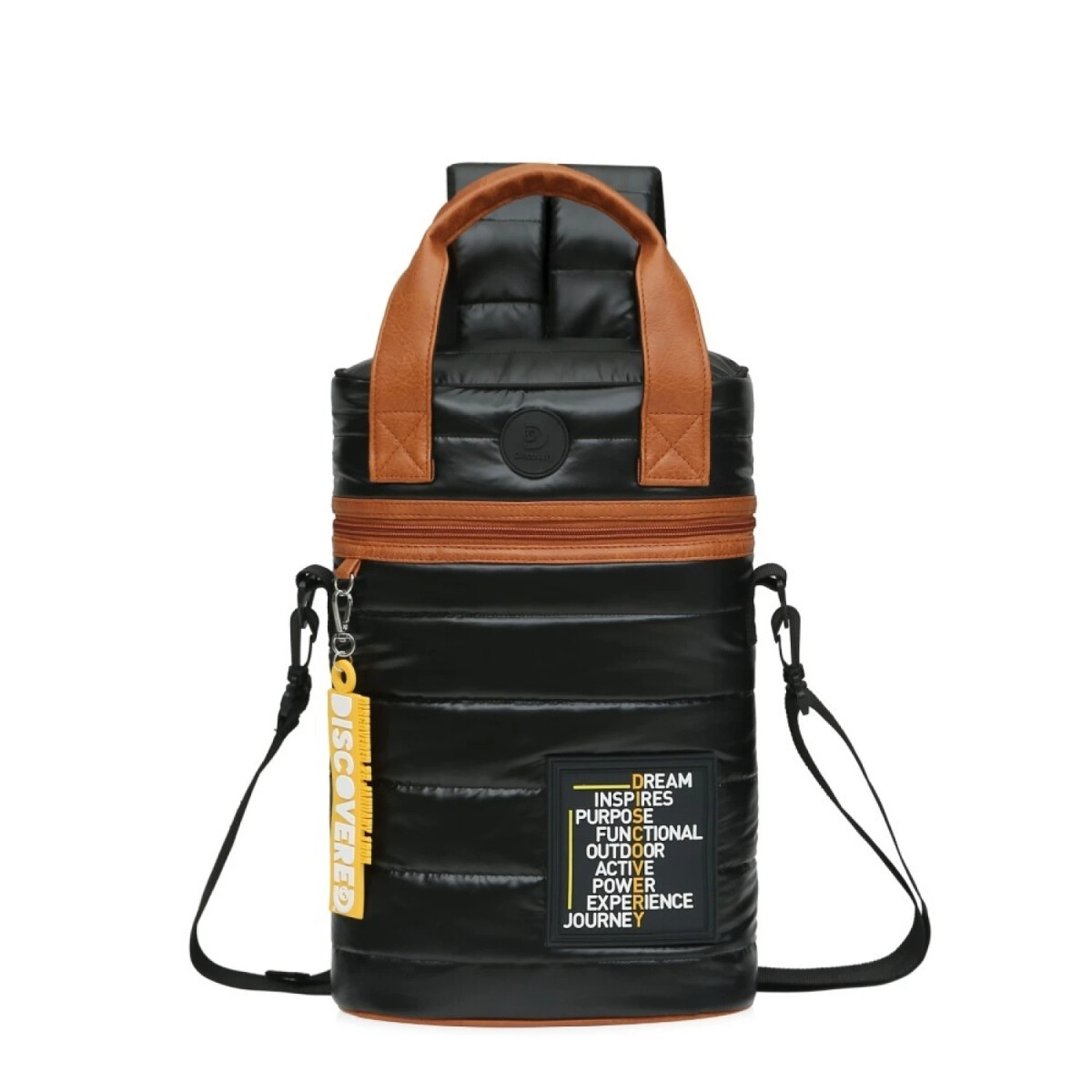 Mochila Matera Puffer Discovery - Negro 