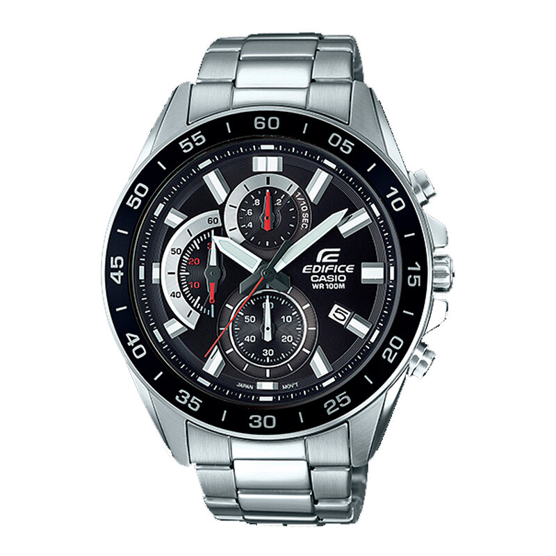 Reloj Edifice Deportivo en Acero Inoxidable con fondo Azul EFV-550D 1AVUDF