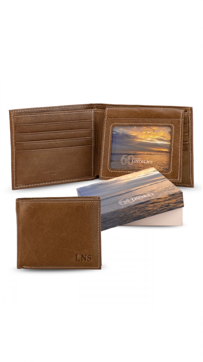 BILLETERA CUERO ATLANTIS - SUELA 