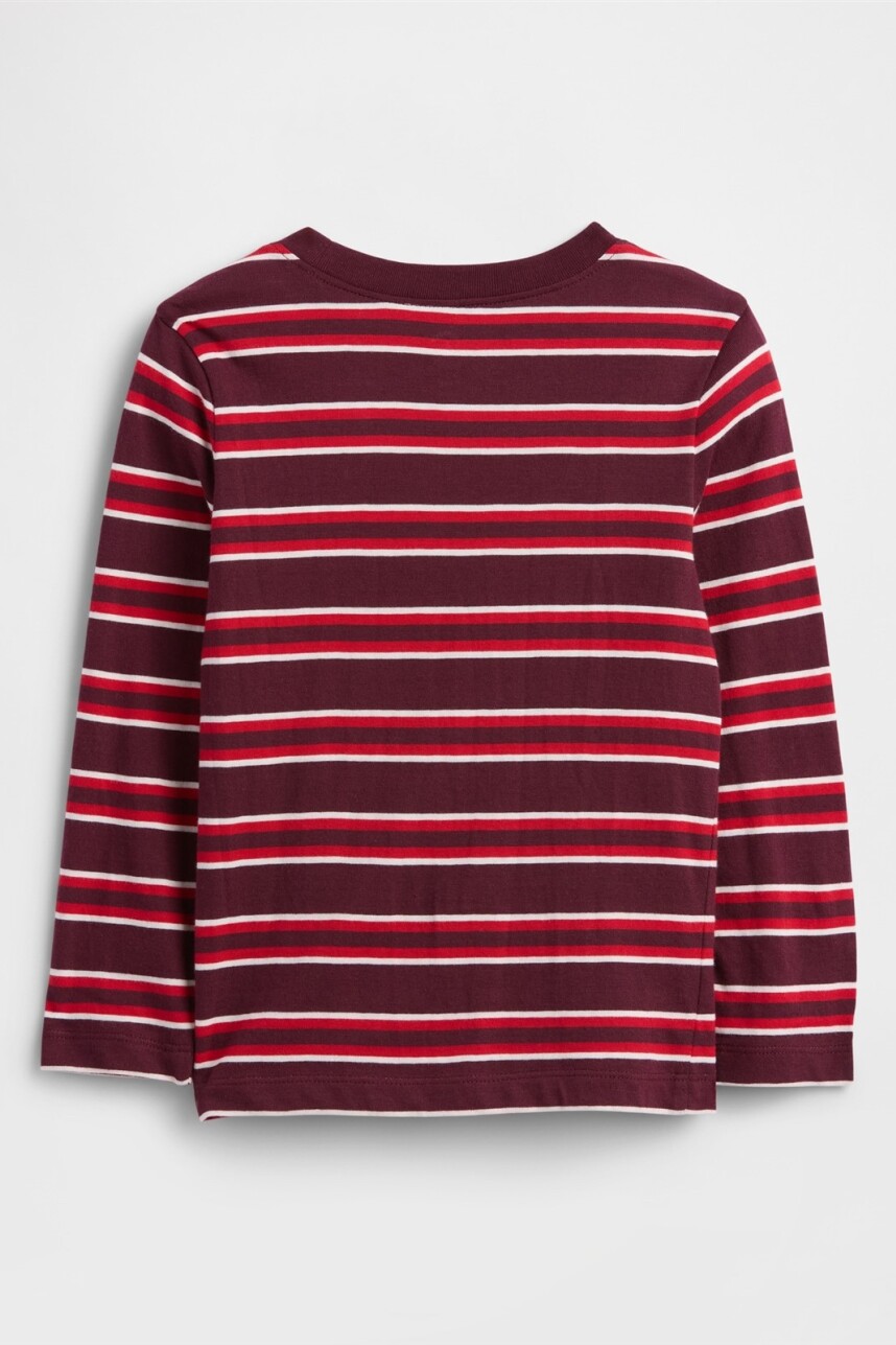 Remera Gráfico Toddler Niño Tuscan Red