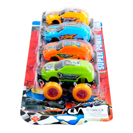 Set de 4 Jeep 4x4 mini Set de 4 Jeep 4x4 mini