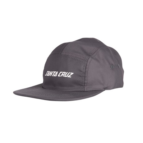 Gorro Santa Cruz Five Panel Strip Gris