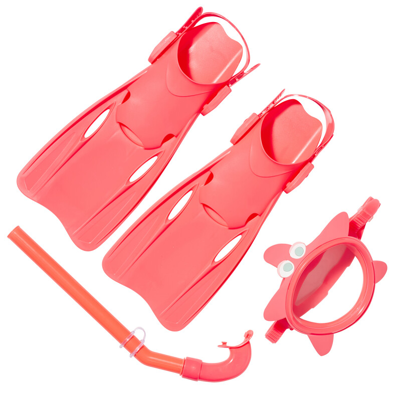 Set snorkel para niños Small Pink