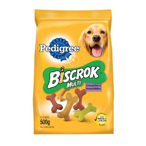 PEDIGREE BISCROK MULTI 500 GRAMOS