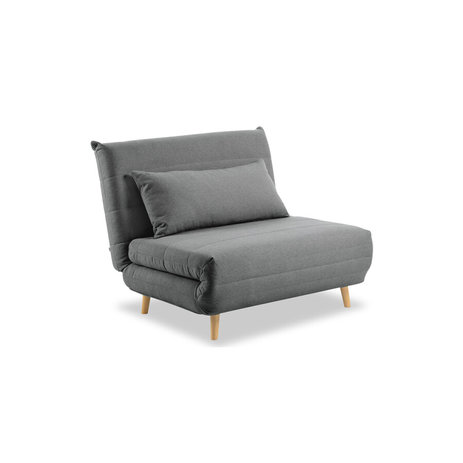 Sillón Cama Individual UNO Gris