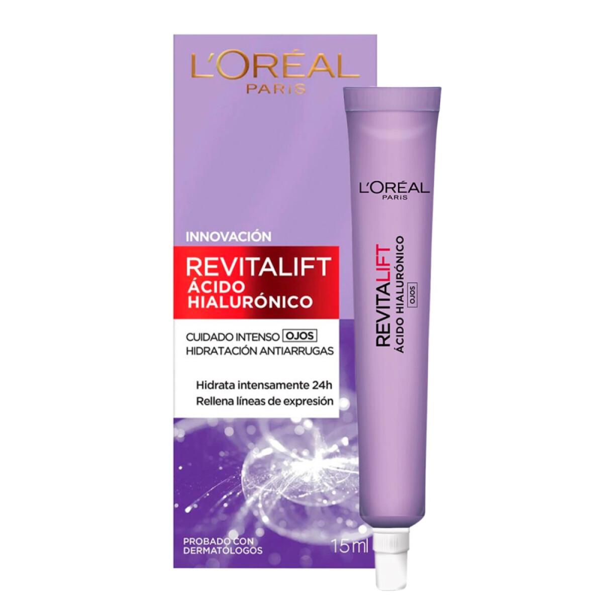 Crema de Ojos L'Oréal Paris Revitalift Con Ácido Hialurónico 15ml 