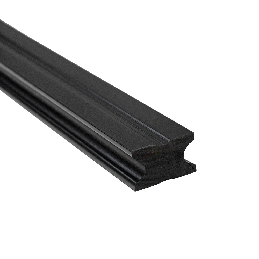 RASTREL NEGRO PARA REVESTIMIENTO y DECK WPC HABITARE Rastrel Negro Para Revestimiento Y Deck Wpc Habitare