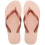 Sandalias Havaianas Color Rojo Rosa Ballet