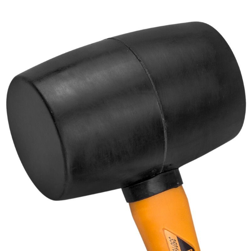 DINGQI MACETA DE GOMA MANGO DE FIBRA 8 Oz - 300 GRS Dingqi Maceta De Goma Mango De Fibra 8 Oz - 300 Grs