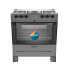 Cocina Enxuta 5 Hornallas Y Horno Supergas Termocupla GRIS