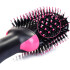 Cepillo Alisador Secador 360º Brushing Peine Anti Frizz Variante Color Rosa Negro
