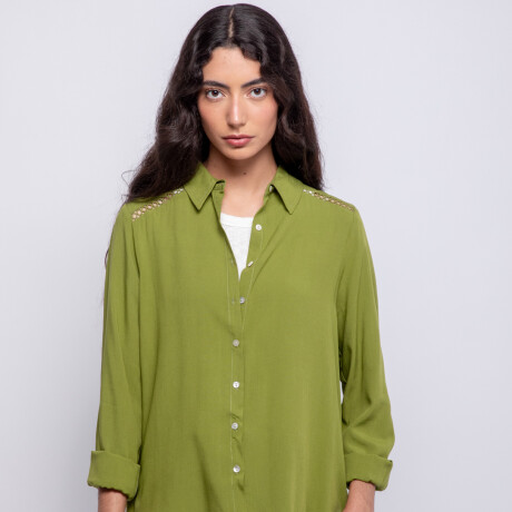 CAMISA JILLEN Verde Palta