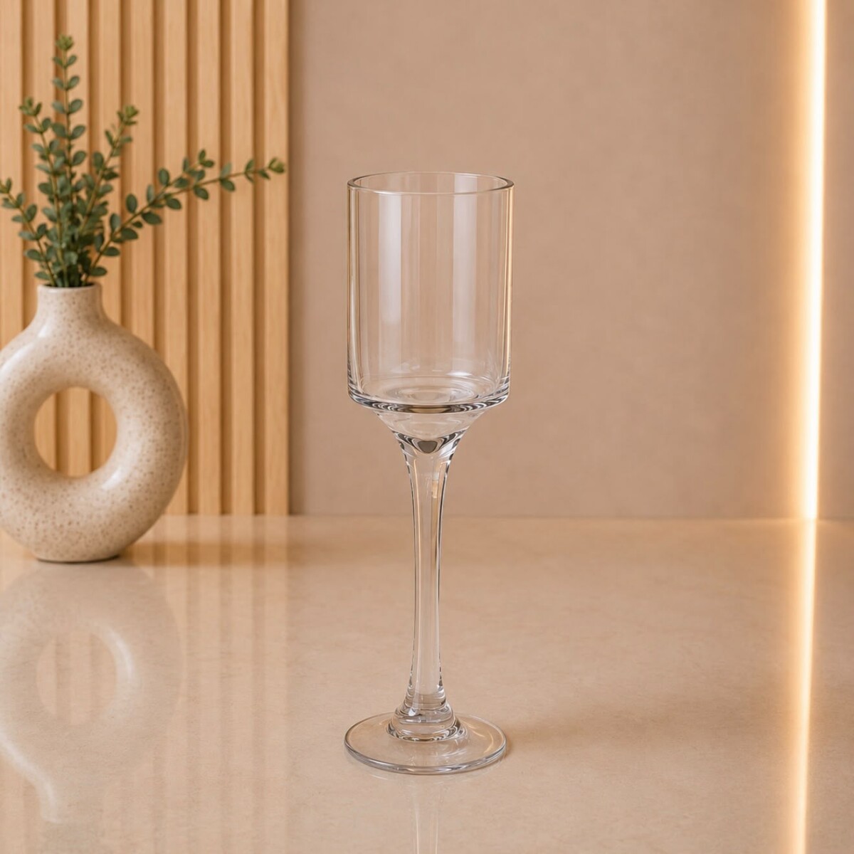 Candelabro De Pie - Alto 40cm x Diámetro 10cm 
