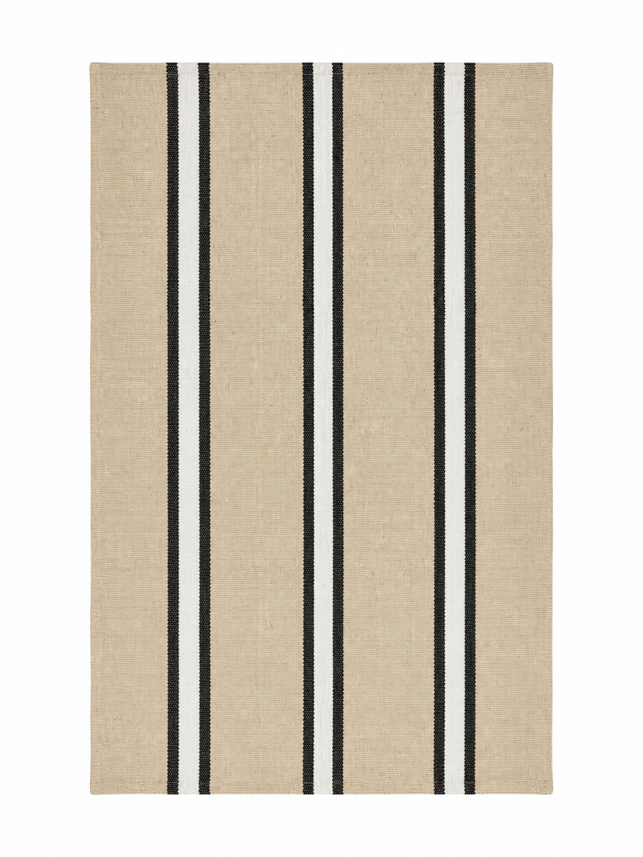 ALFOMBRA DE YUTE Y ALGODÓN - BEIGE 
