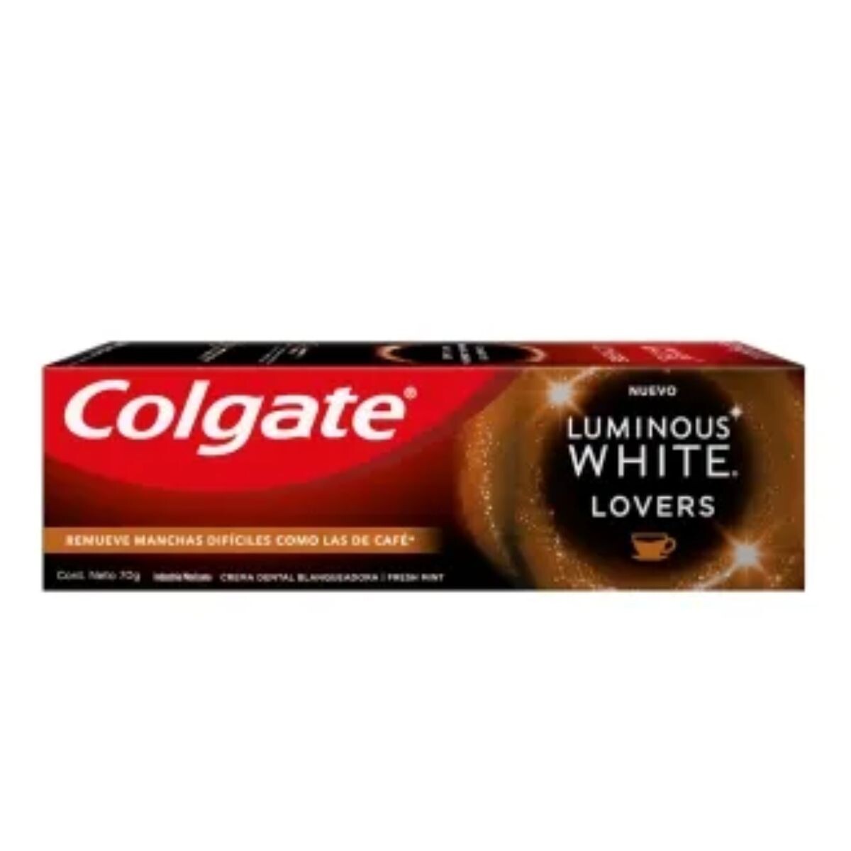 Pasta Dental Colgate Luminous White Lovers Coffee 70 GR 