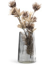 Jarrón ROY Ø13xA20cm gris Jarrón ROY Ø13xA20cm gris