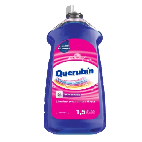 Jabon Líquido para Lavar Ropa Querubin 1.5L Baja Espuma 001