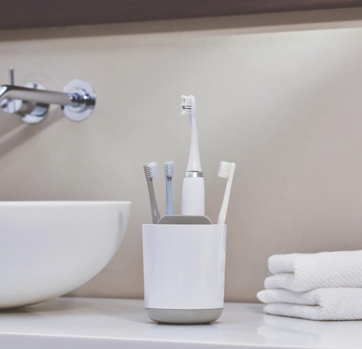 Portacepillo Regular Blanco Joseph DUO 