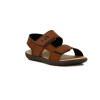 Country Itapua Sandalia Casual Tiras Ancha C/velcro Castaño-cafe