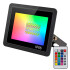 Foco Reflector RGB Control IP66 Exterior Interior 18 LED 20W Color Negro