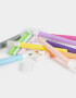 Resaltadores Estampados Set De 12 Marcadores Con Contenedor De Lapices Incluido - Combinacion Multicolor