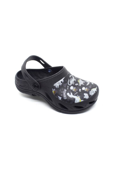 Sandalias Ventor Kids Dinosaurio - Negro Sandalias Ventor Kids Dinosaurio - Negro